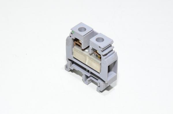 Entrelec M 16/12 5129 1SNA 115 129 R1400 16mm² 1000V 76A gray single-level feed-through terminal block with screw connection